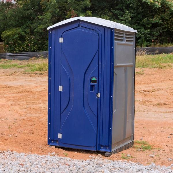 we offer delivery and pickup services for all of our short-term portable toilets and can work with you to schedule convenient times